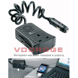 Инвертор 12В, 120Вт с USB