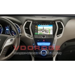 Штатная автомагнитола RoadRover SRT  для автомобиля Hyundai Santa Fe 2013+