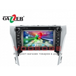 Штатная магнитола Gazer CM182-V50 на системе Android для  Toyota Camry V50