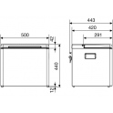 Электрогазовый абсорбционный автохолодильник Dometic COMBICOOL RC1600 (30МБАР)