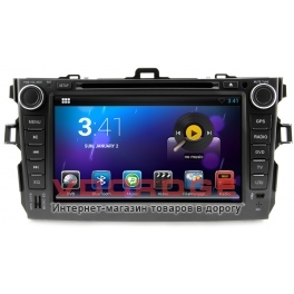 Штатная магнитола для Toyota Corolla 2007-2012 - X-DROID Android 4.2.2