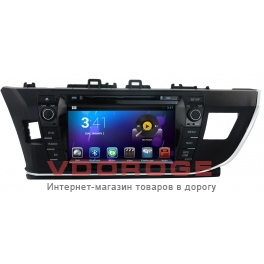 Штатная магнитола для Toyota Corolla 2013-2014 - X-DROID Android 4.2.2